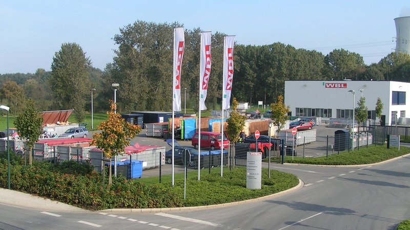 Blick auf den Betriebshof der WBL